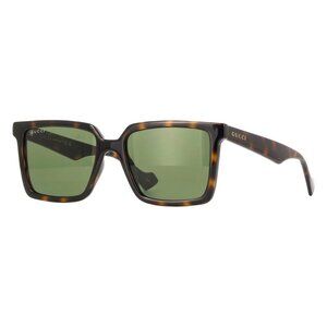 New GUCCI Havana Square GG1540S 002 Sunglasses Women